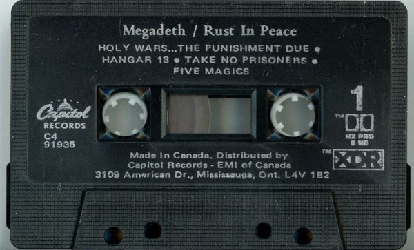 Megadeth - Rust In Peace -