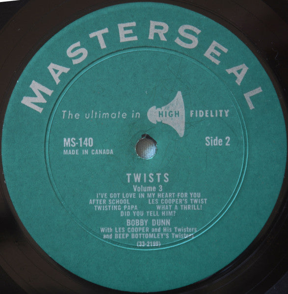 Bobby Dunn With Les Cooper And His Soul Rockers And Beep Bottomley And His Twisters - Twist Vol. 3 -
