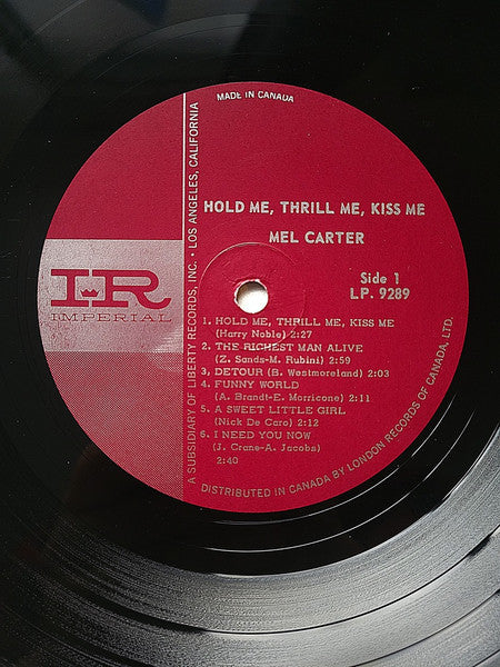 Mel Carter - Hold Me, Thrill Me, Kiss Me
