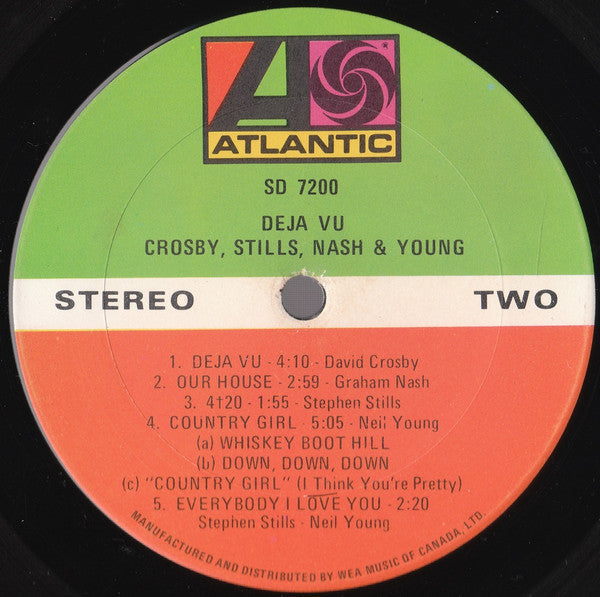 Crosby, Stills, Nash & Young - Déjà Vu - 1973