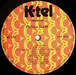Petula Clark - 20 Fantastic Hits - 1976
