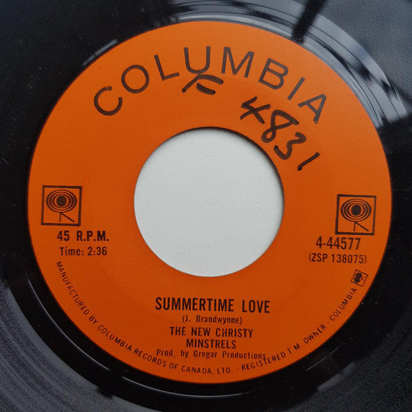 The New Christy Minstrels - Alice's Restaurant / Summertime Love Vinyl Record