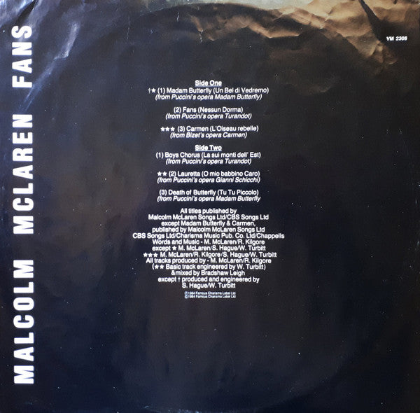 Malcolm McLaren - Fans -