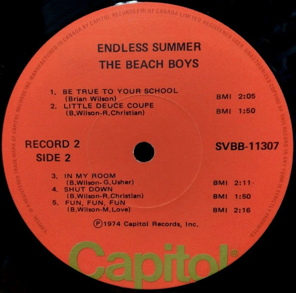 Beach Boys, The - Endless Summer - 1977