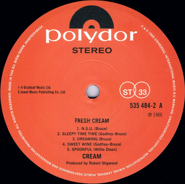 Cream - Fresh Cream - 2024