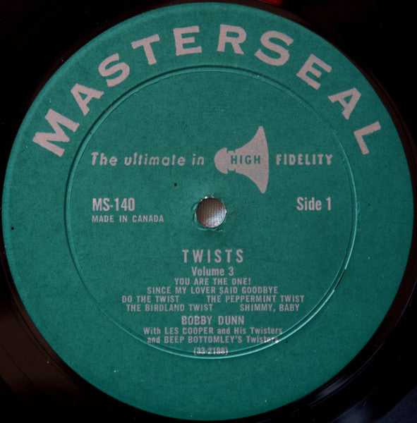 Bobby Dunn With Les Cooper And His Soul Rockers And Beep Bottomley And His Twisters - Twist Vol. 3 -