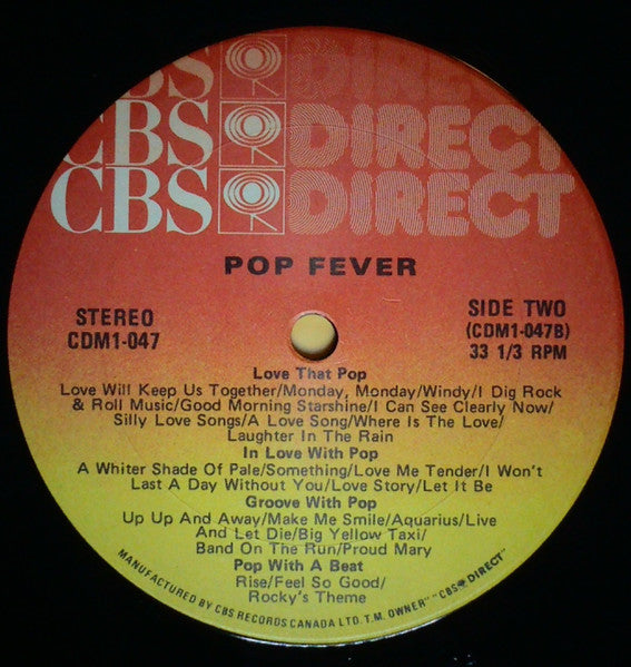 All Star Pop Orchestra - Pop Fever - 1982
