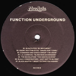 Various - Function Underground: The Black And Brown American Rock Sound 1969-1974 - 2017