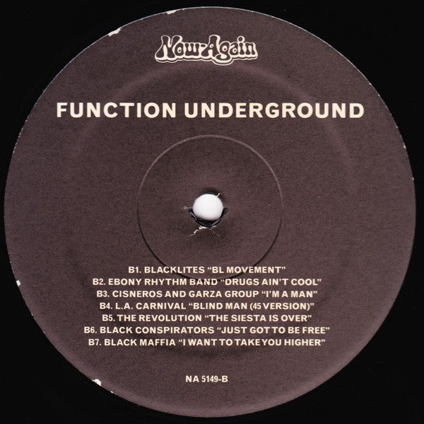 Various - Function Underground: The Black And Brown American Rock Sound 1969-1974 - 2017