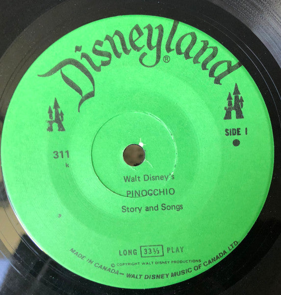 Unknown Artist - Story Of Pinocchio - 1977