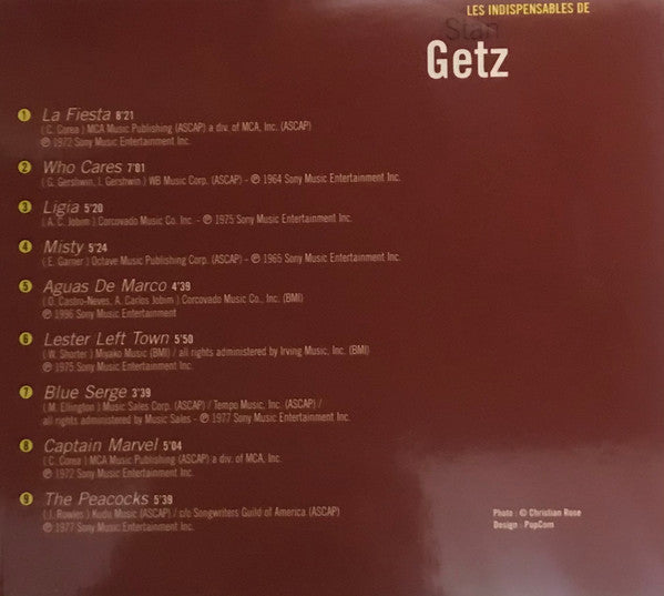 Stan Getz - Les Indispensables Des Stan Getz (CD) - 2001