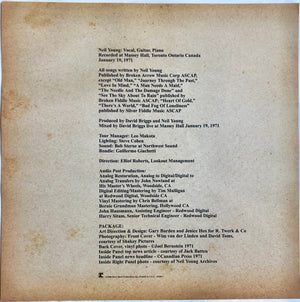 Neil Young - Live At Massey Hall 1971 - 2020