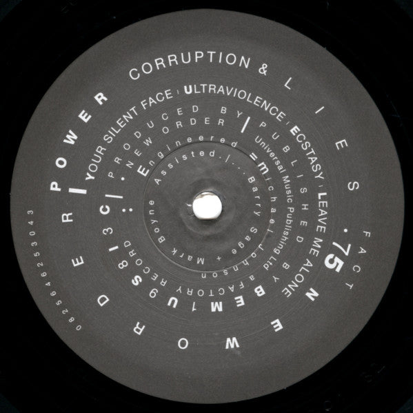 New Order - Power, Corruption & Lies - 2025