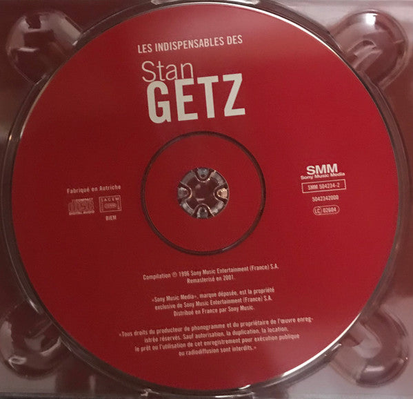 Stan Getz - Les Indispensables Des Stan Getz (CD) - 2001