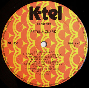 Petula Clark - 20 Fantastic Hits - 1976