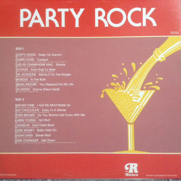 Various - Party Rock - Pure Disco - 1979