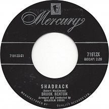 Brook Benton - Shadrack / The Lost Penny - 1961