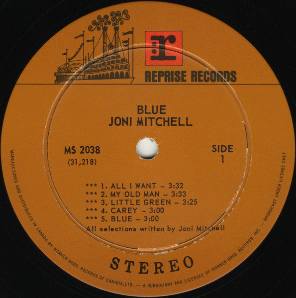 Joni Mitchell - Blue - 1971
