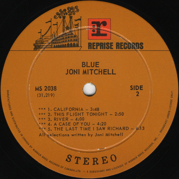 Joni Mitchell - Blue - 1971