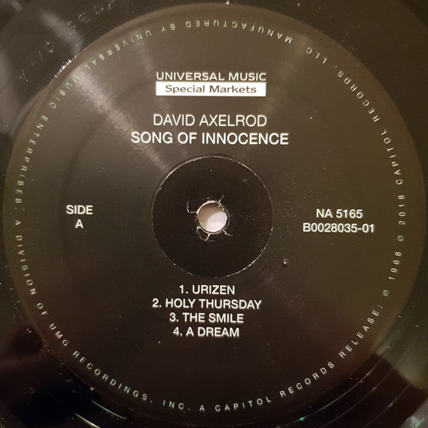 David Axelrod - Song Of Innocence - 2018