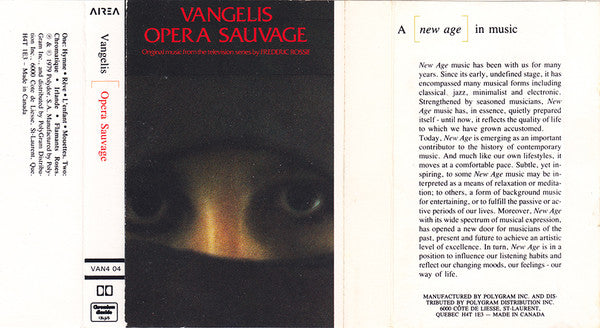Vangelis - Opera Sauvage - 1986