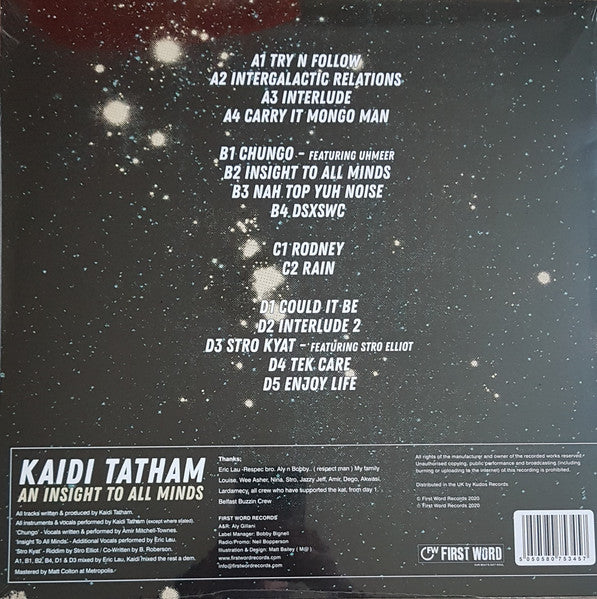 Kaidi Tatham - An Insight To All Minds Vinyl Record