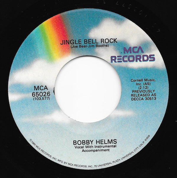 Bobby Helms - Jingle Bell Rock / Captain Santa Claus (And His Reindeer Space Patrol) -