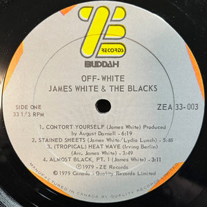James White & The Blacks - Off White - 1979