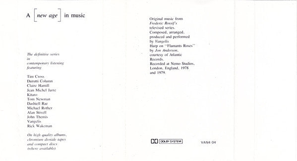 Vangelis - Opera Sauvage - 1986
