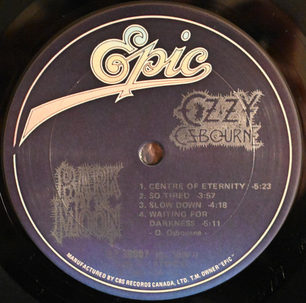 Ozzy Osbourne - Bark At The Moon -