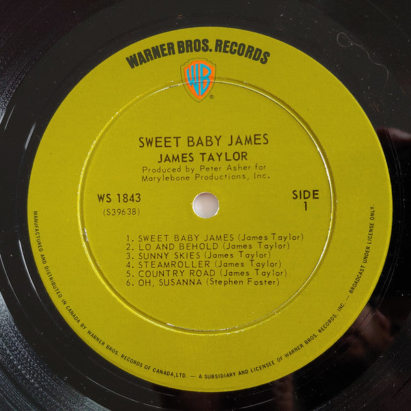 James Taylor (2) - Sweet Baby James