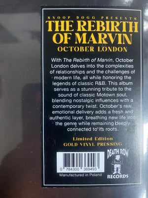 October London - The Rebirth Of Marvin Vinyl Record