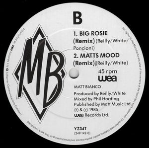 Matt Bianco - More Than I Can Bear (Remix) - 1985