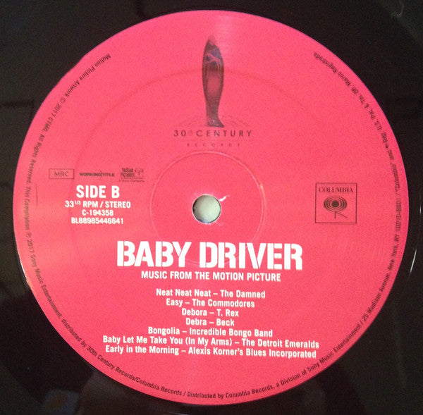 Various - Baby Driver (Music From The Motion Picture) Vinyl Record