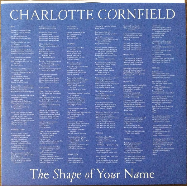 Charlotte Cornfield - The Shape Of Your Name 