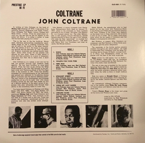 John Coltrane - Coltrane -