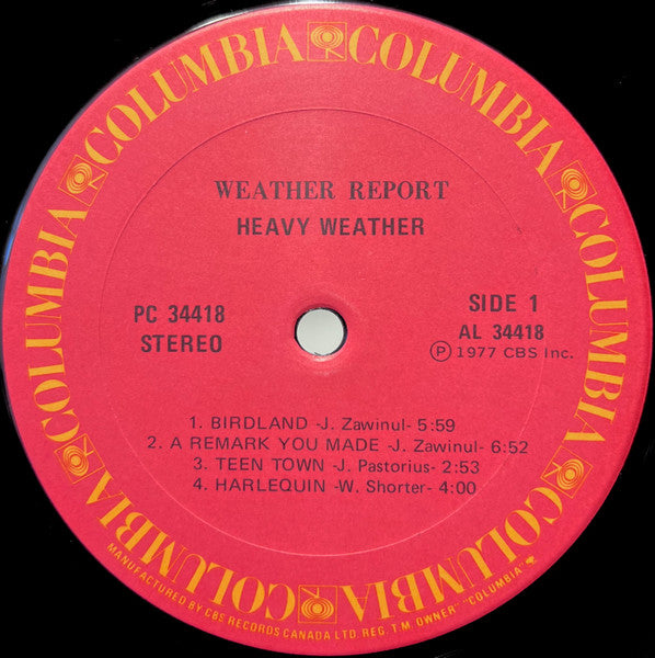 Weather Report - Heavy Weather