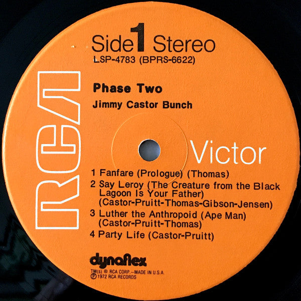 Jimmy Castor Bunch, The - Phase Two - 1972