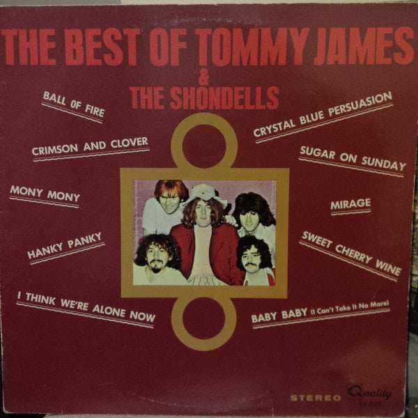 Tommy James & The Shondells - The Best Of Tommy James And The Shondells Vinyl Record