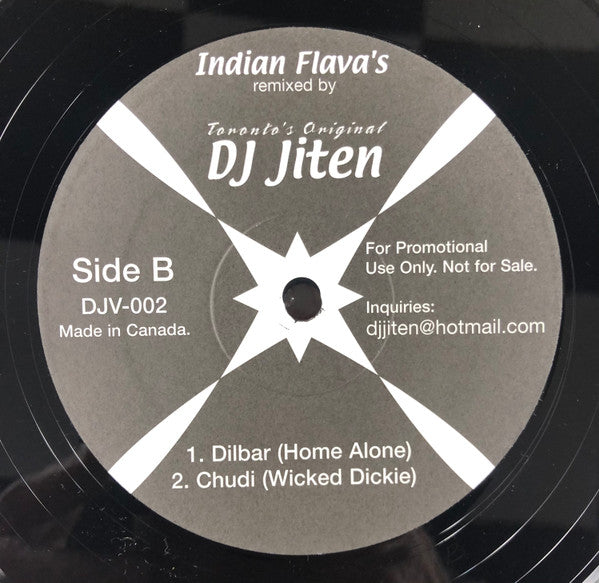 DJ Jiten - Indian Flava's -