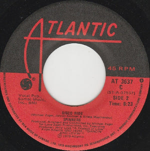 Spinners - Working My Way Back To You / Disco Ride - 1979