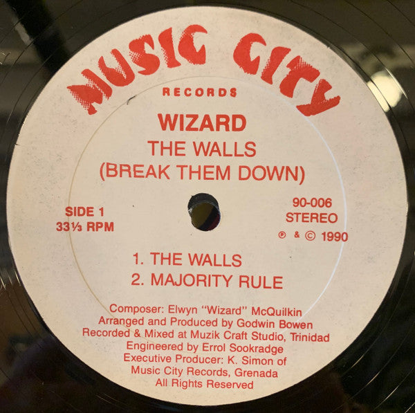 Black Wizard - The Walls (Break Them Down) - 1990