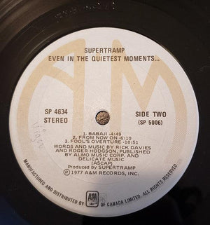 Supertramp - Even In The Quietest Moments... 1977 - Quarantunes