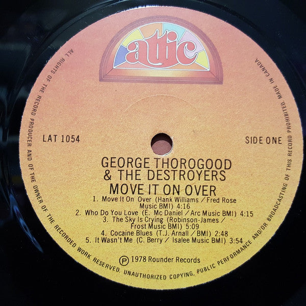 George Thorogood & The Destroyers - Move It On Over - 1978