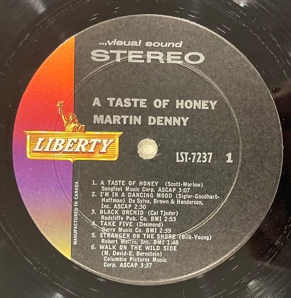 Martin Denny - A Taste Of Honey - 1962