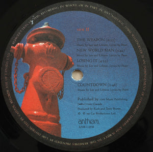 Rush - Signals - 1982