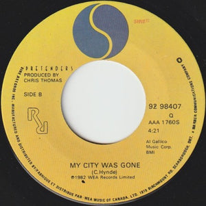 Pretenders, The - Back On The Chain Gang - 1982