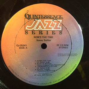 Sonny Rollins - Now's The Time! - 1979