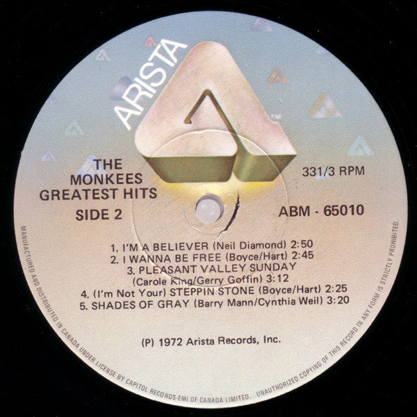 Monkees, The - The Monkees Greatest Hits -