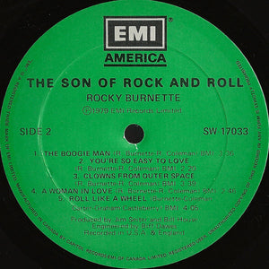 Rocky Burnette - The Son Of Rock And Roll Vinyl Record